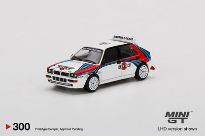 Mô hình xe Mini GT 1:64 Lancia Delta HF Integrale Evoluzione Martini Racing - MGT00300