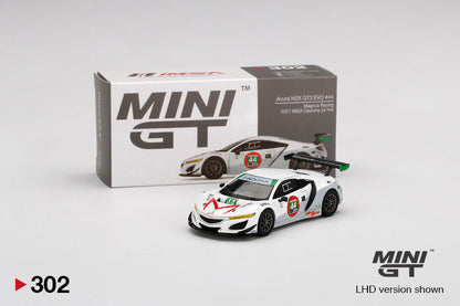 Mô hình xe Mini GT 1:64 Acura NSX GT3 EVO #44 2021 IMSA Daytona 24 Hrs - MGT00302
