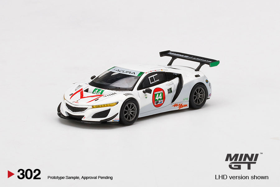 Mô hình xe Mini GT 1:64 Acura NSX GT3 EVO #44 2021 IMSA Daytona 24 Hrs - MGT00302