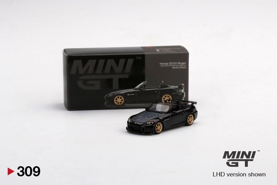 Mô hình xe Mini GT 1:64 Honda S2000 (AP2) MUGEN Berlina Black - MGT00309