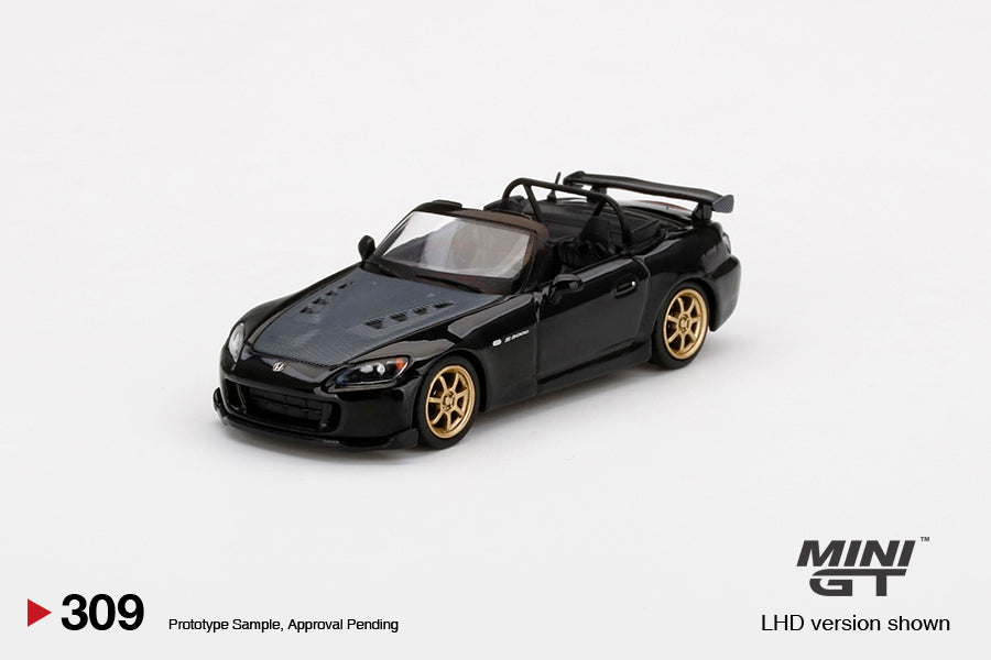 Mô hình xe Mini GT 1:64 Honda S2000 (AP2) MUGEN Berlina Black - MGT00309