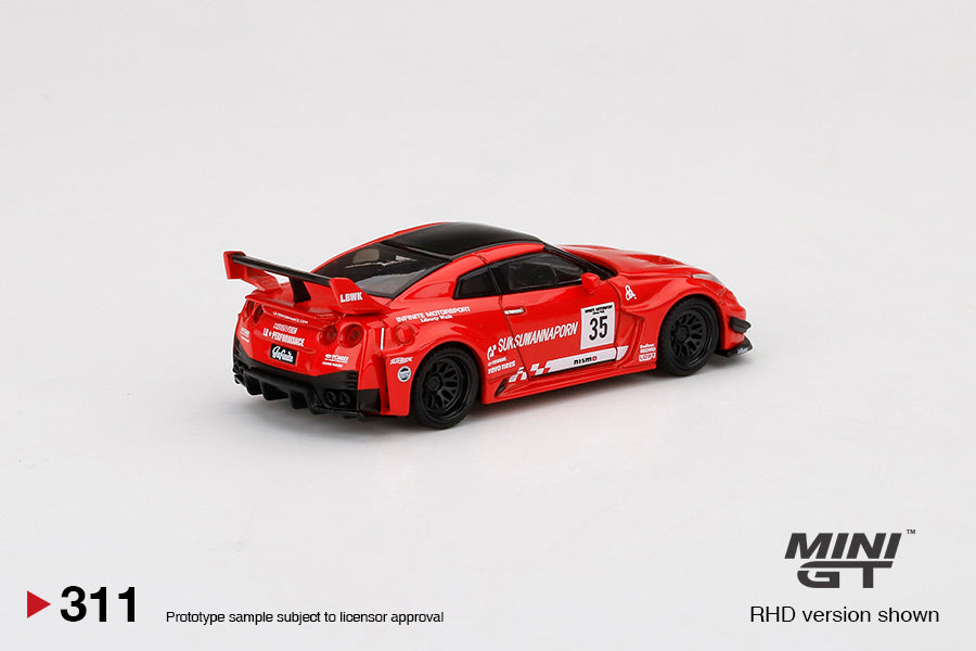 Mô hình xe Mini GT 1:64 LB-Silhouette WORKS GT NISSAN 35GT-RR Ver.1 LBWK - MGT00311