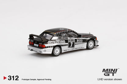 Mô hình xe Mini GT 1:64 Mercedes-Benz 190E 2.5-16 Evolution II #7 AMG-Mercedes 1990 DTM - MGT00312