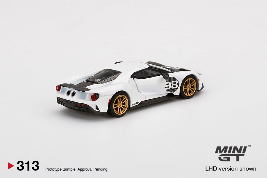 Mô hình xe Mini GT 1:64 Ford GT 2021 Heritage Edition - MGT00313