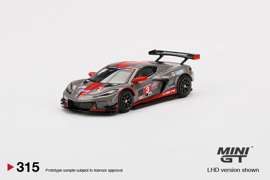 Mô hình xe Mini GT 1:64 Chevrolet Corvette C8.R #3 Corvette Racing 2021 IMSA Sebring 12 Hrs - MGT00315
