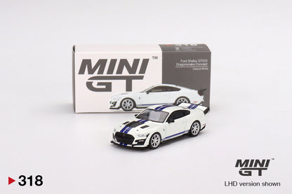 Mô hình xe Mini GT 1:64 Ford Shelby GT500 Dragonsnake Concept Oxford White - MGT00318