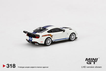 Mô hình xe Mini GT 1:64 Ford Shelby GT500 Dragonsnake Concept Oxford White - MGT00318