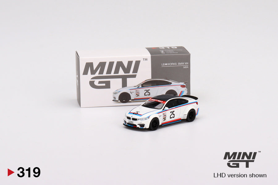 Mô hình xe Mini GT 1:64 LB★WORKS BMW M4 IMSA - MGT00319