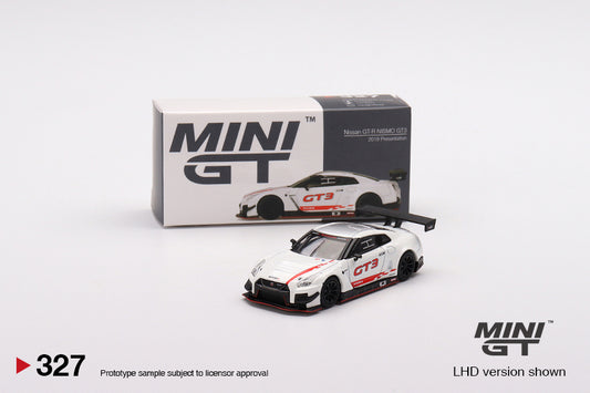 Mô hình xe Mini GT 1:64 Nissan GT-R NISMO GT3 2018 Presentation - MGT00327