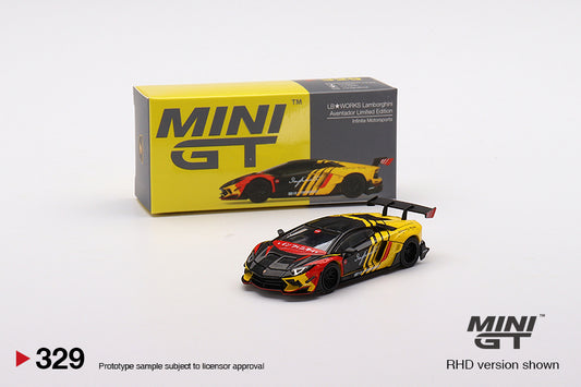 Mô hình xe Mini GT 1:64 LB★WORKS Lamborghini Aventador Limited Edition Infinite Motorsports - MGT00329