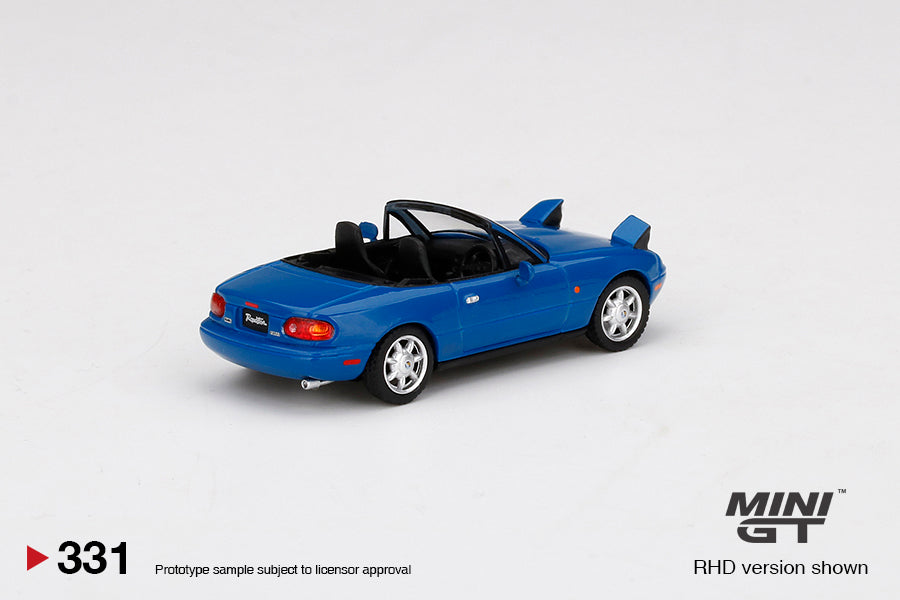 Mô hình xe Mini GT 1:64 Eunos Roadster Mariner Blue Headlight Up - MGT00331-R