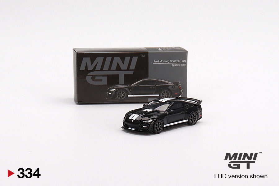 Mô hình xe Mini GT 1:64 Ford Mustang Shelby GT500 Shadow Black - MGT00334