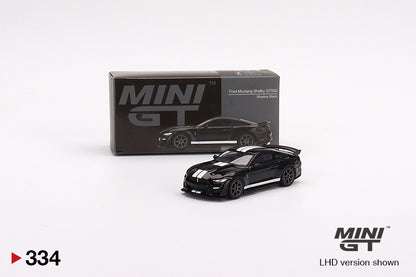 Mô hình xe Mini GT 1:64 Ford Mustang Shelby GT500 Shadow Black - MGT00334