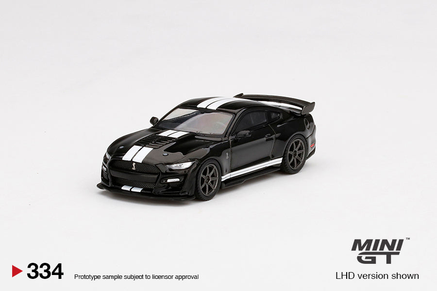 Mô hình xe Mini GT 1:64 Ford Mustang Shelby GT500 Shadow Black - MGT00334