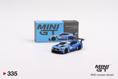 Mô hình xe Mini GT 1:64 Bentley Continental GT3 #11 2020 Total 24 Hrs of Spa - MGT00335