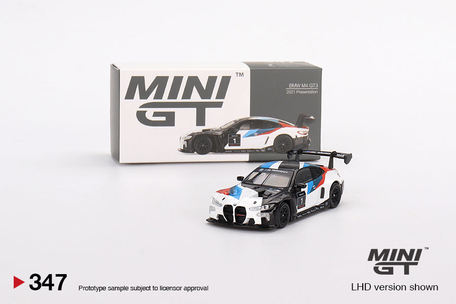 Mô hình xe Mini GT 1:64 BMW M4 GT3 2021 Presentation - MGT00347