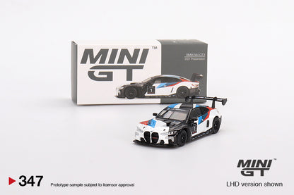 Mô hình xe Mini GT 1:64 BMW M4 GT3 2021 Presentation - MGT00347