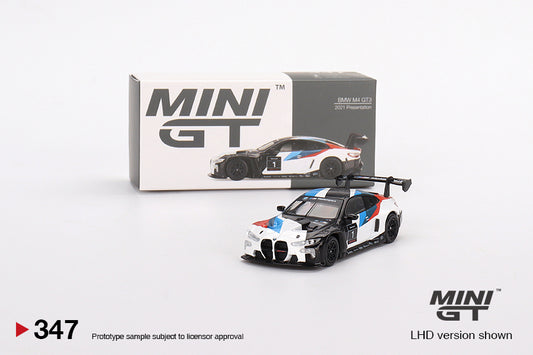 Mô hình xe Mini GT 1:64 BMW M4 GT3 2021 Presentation - MGT00347