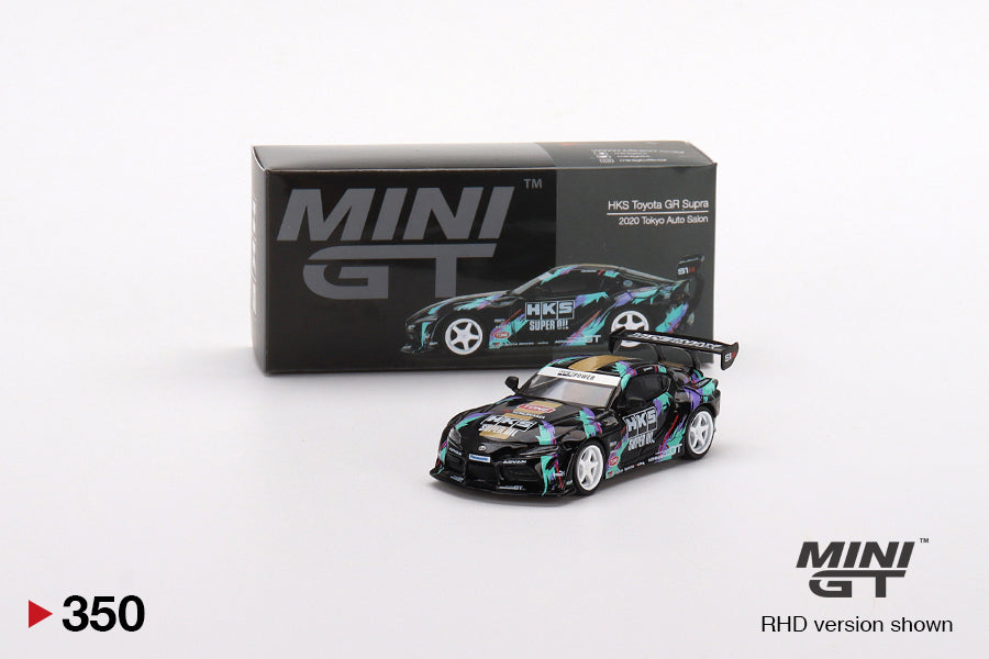 Mô hình xe Mini GT 1:64 HKS Toyota GR Supra (A90) 2020 Tokyo Auto Salon - MGT00350