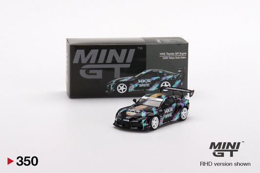 Mô hình xe Mini GT 1:64 HKS Toyota GR Supra (A90) 2020 Tokyo Auto Salon - MGT00350