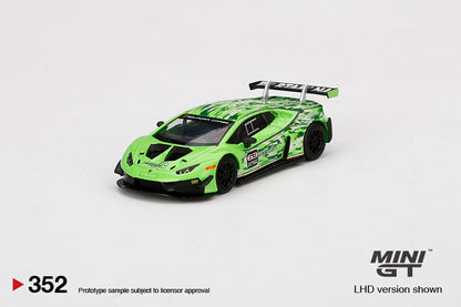 Mô hình xe Mini GT 1:64 Lamborghini Huracán GT3 EVO Presentation - MGT00352