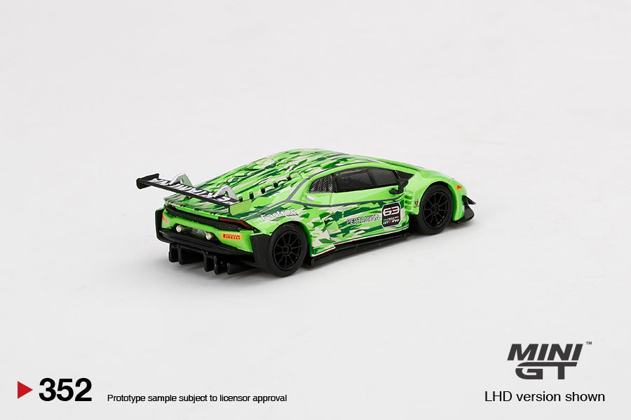 Mô hình xe Mini GT 1:64 Lamborghini Huracán GT3 EVO Presentation - MGT00352
