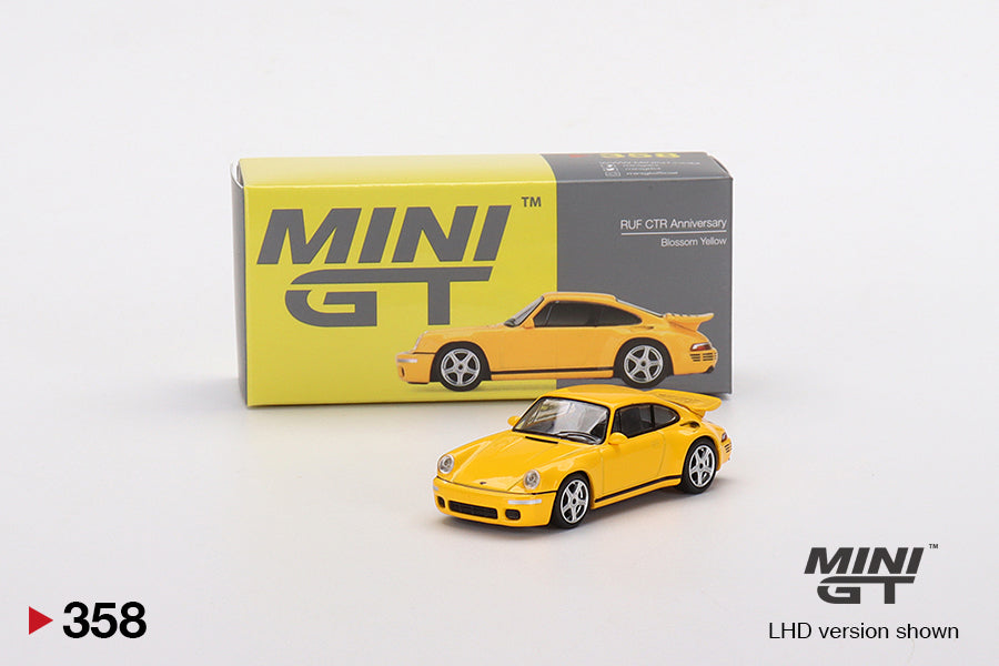 Mô hình xe Mini GT 1:64 RUF CTR Anniversary Blossom Yellow - MGT00358