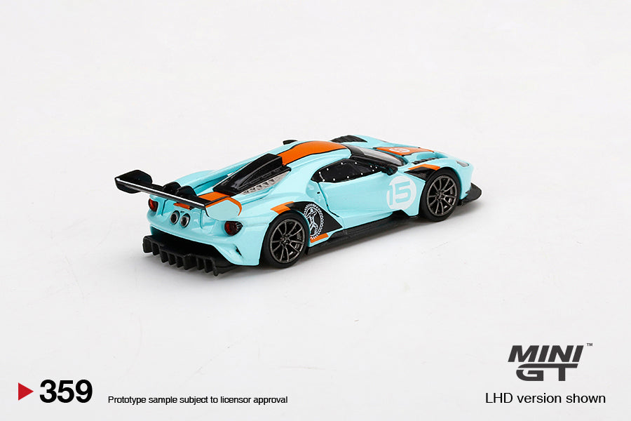 Mô hình xe Mini GT 1:64 Ford GT Mk II #002 Blue / Orange - MGT00359