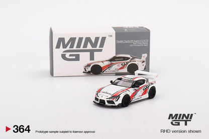Mô hình xe Mini GT 1:64 Pandem Toyota GR Supra V1.0 #770 Team Cusco Racing 2021 Formula Drift Japan - MGT00364