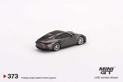 Mô hình xe Mini GT 1:64 Porsche 911 (992) GT3 Touring Agate Grey Metallic - MGT00373