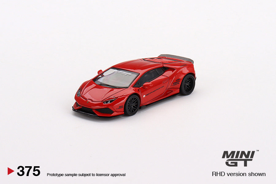 Mô hình xe Mini GT 1:64 LB★WORKS Lamborghini Huracan ver. 2 Red - MGT00375