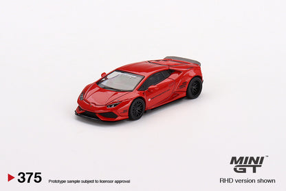 Mô hình xe Mini GT 1:64 LB★WORKS Lamborghini Huracan ver. 2 Red - MGT00375