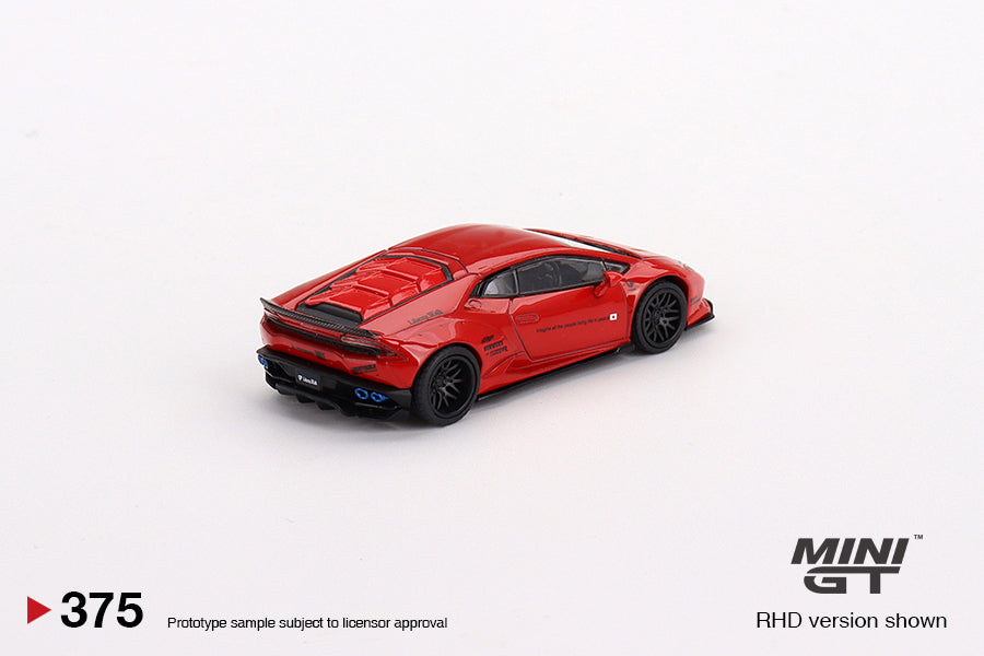 Mô hình xe Mini GT 1:64 LB★WORKS Lamborghini Huracan ver. 2 Red - MGT00375
