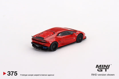 Mô hình xe Mini GT 1:64 LB★WORKS Lamborghini Huracan ver. 2 Red - MGT00375