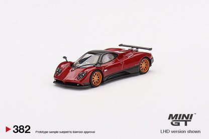 Mô hình xe Mini GT 1:64 Pagani Zonda F Rosso Dubai - MGT00382