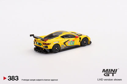 Mô hình xe Mini GT 1:64 Chevrolet Corvette C8.R #63 2021 Le Mans 24 Hrs GTE PRO 2nd Place - MGT00383