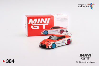 Mô hình xe Mini GT 1:64 LB-Silhouette WORKS GT NISSAN 35GT-RR Ver.1 Wonderful Indonesia - MGT00384-R