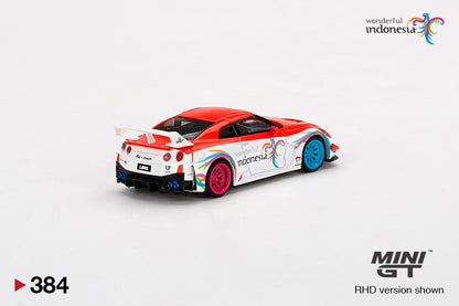 Mô hình xe Mini GT 1:64 LB-Silhouette WORKS GT NISSAN 35GT-RR Ver.1 Wonderful Indonesia - MGT00384-R