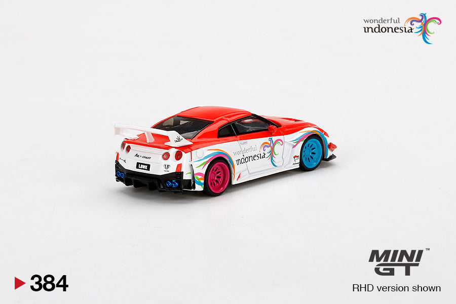 Mô hình xe Mini GT 1:64 LB-Silhouette WORKS GT NISSAN 35GT-RR Ver.1 Wonderful Indonesia - MGT00384-R