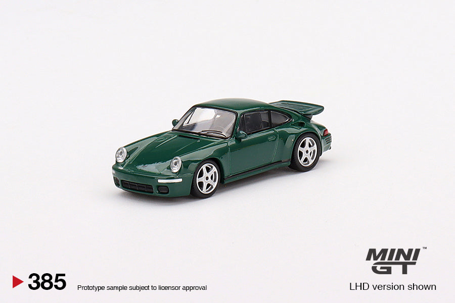 Mô hình xe Mini GT 1:64 RUF CTR Anniversary Irish Green - MGT00385