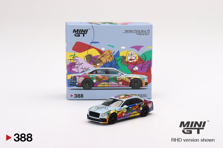 Mô hình xe Mini GT 1:64 Bentley Flying Spur V8 Unifying Spur - MGT00388