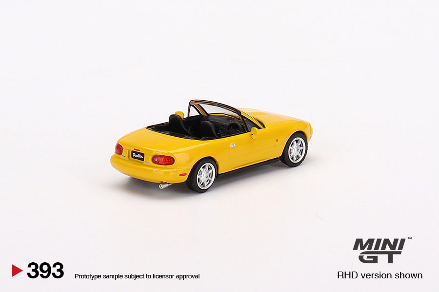 Mô hình xe Mini GT 1:64 Eunos Roadster Sunburst Yellow - MGT00393