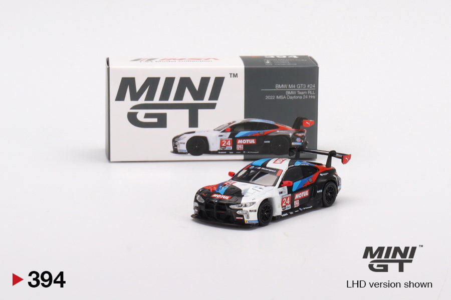 Mô hình xe Mini GT 1:64 BMW M4 GT3 #24 2022 IMSA Daytona 24 Hrs - MGT00394