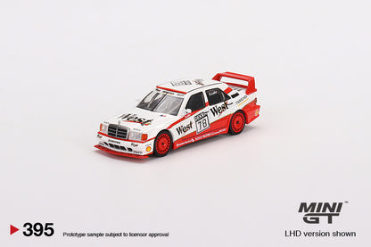 Mô hình xe Mini GT 1:64 Mercedes-Benz 190E 2.5 16 Evolution II 1991 DTM #78 Lohr - MGT00395