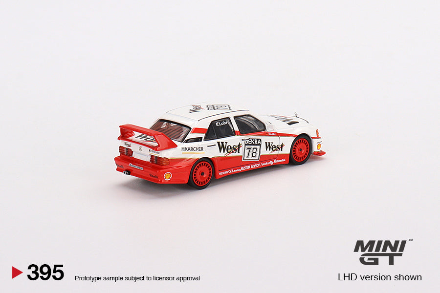 Mô hình xe Mini GT 1:64 Mercedes-Benz 190E 2.5 16 Evolution II 1991 DTM #78 Lohr - MGT00395