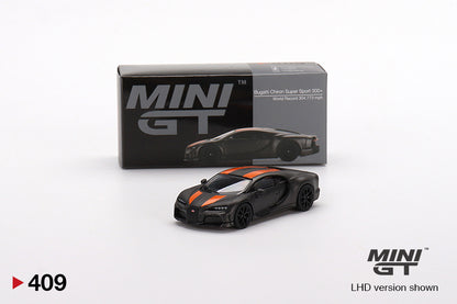 Mô hình xe Mini GT 1:64 Bugatti Chiron Super Sport 300+ World Record 304.773 mph - MGT00409