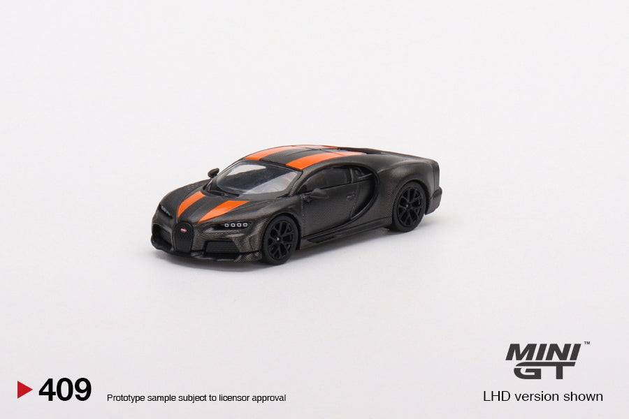 Mô hình xe Mini GT 1:64 Bugatti Chiron Super Sport 300+ World Record 304.773 mph - MGT00409