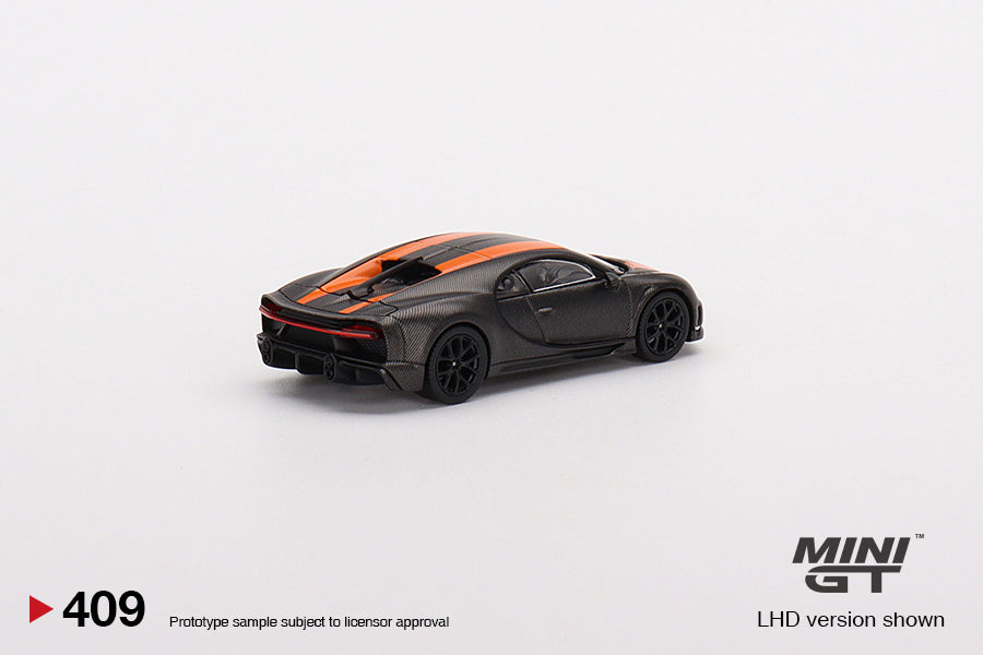 Mô hình xe Mini GT 1:64 Bugatti Chiron Super Sport 300+ World Record 304.773 mph - MGT00409