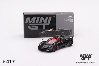 Mô hình xe Mini GT 1:64 Pagani Huayra Roadster Black - MGT00417