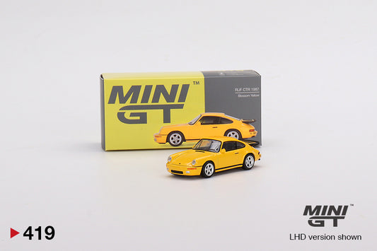 Mô hình xe Mini GT 1:64 RUF CTR 1987 Blossom Yellow - MGT00419